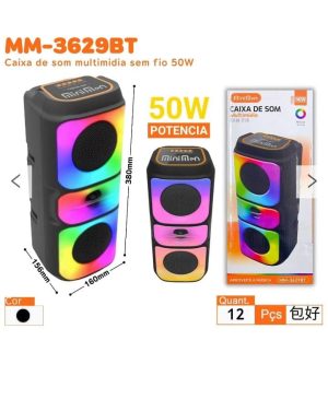 Caixa de som bluetooth portátil