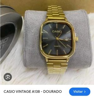 Casio Vintage Dourado